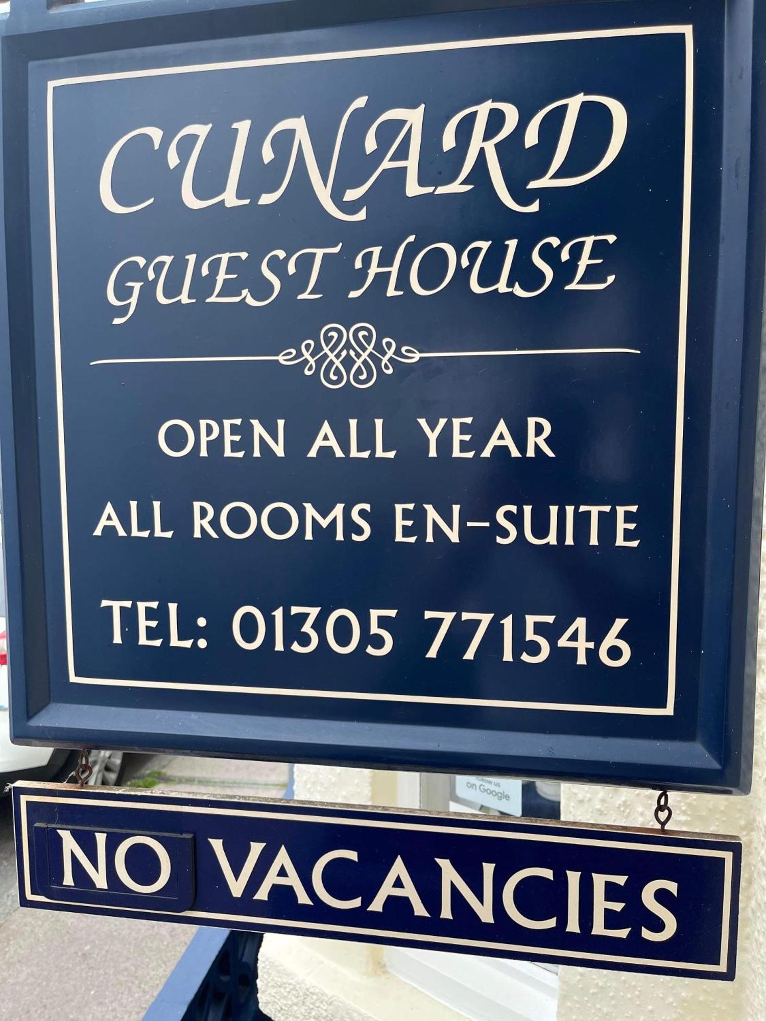 Cunard Guest House Weymouth Buitenkant foto